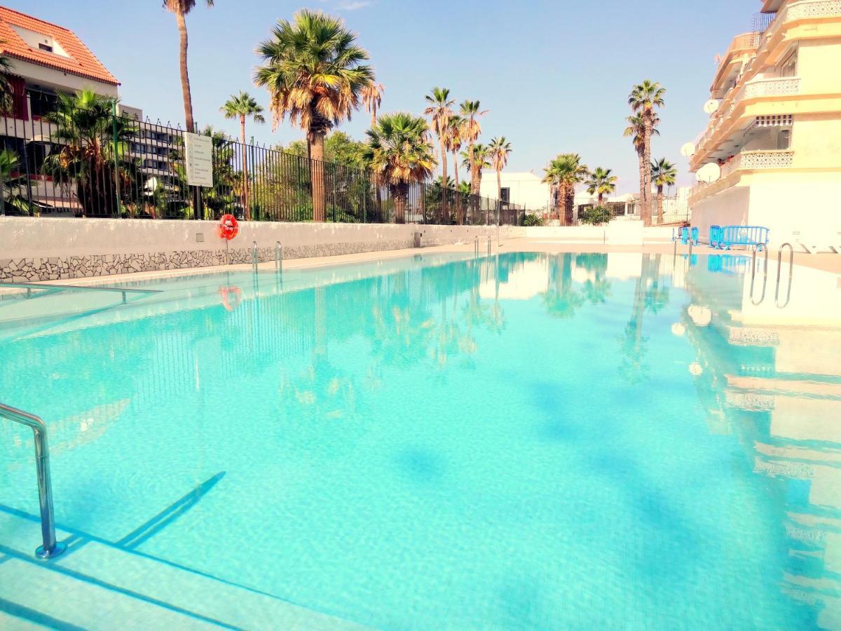Apartment With A Large South-Facing Balcony, Sea View And Wifi In Las Americas Center Playa de las Américas Exterior foto